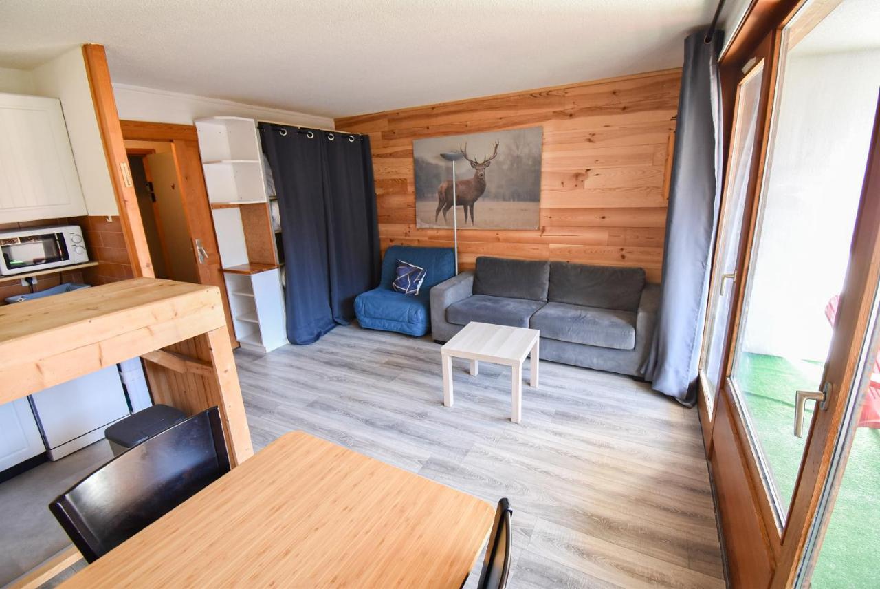 L'Enchalpe, Grand Et Lumineux Studio Avec Coin Montagne 5 Personnes, 60M Des Pistes, Piscine Couverte, Wifi, Grand Balcon Expo Est, Draps Non Compris Saint-Jean-dʼAulps Esterno foto