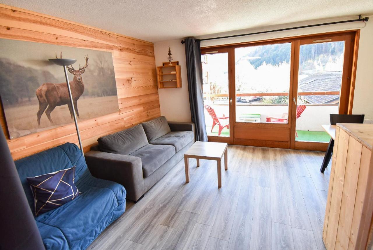 L'Enchalpe, Grand Et Lumineux Studio Avec Coin Montagne 5 Personnes, 60M Des Pistes, Piscine Couverte, Wifi, Grand Balcon Expo Est, Draps Non Compris Saint-Jean-dʼAulps Esterno foto