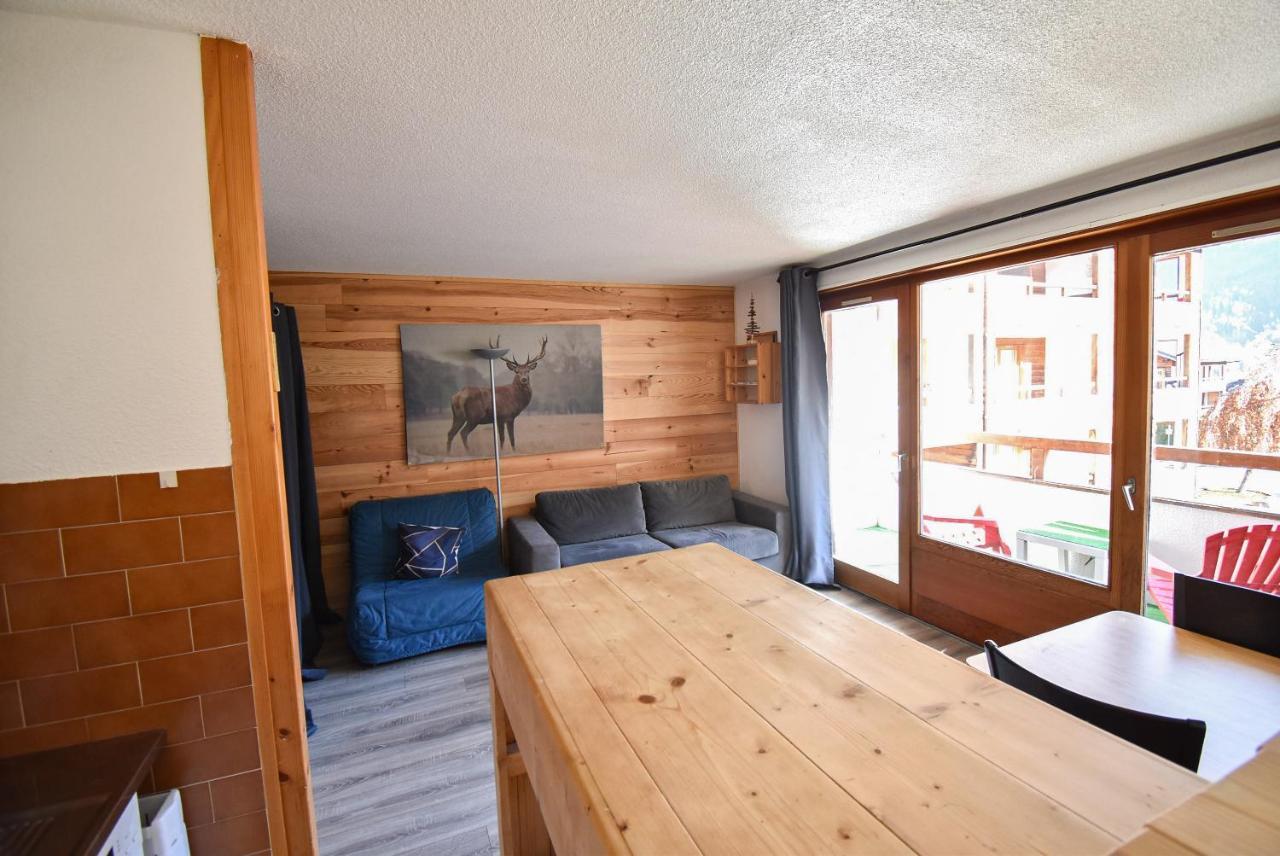 L'Enchalpe, Grand Et Lumineux Studio Avec Coin Montagne 5 Personnes, 60M Des Pistes, Piscine Couverte, Wifi, Grand Balcon Expo Est, Draps Non Compris Saint-Jean-dʼAulps Esterno foto